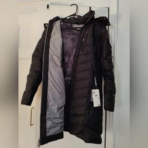 Eddie Bauer Black Down Heavy Coat Size X